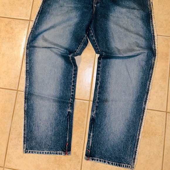 Vintage 90s MOJEANS DENIM By Maurice Malone Skate Baggy Jeans Mens 38x34 - Picture 3 of 9